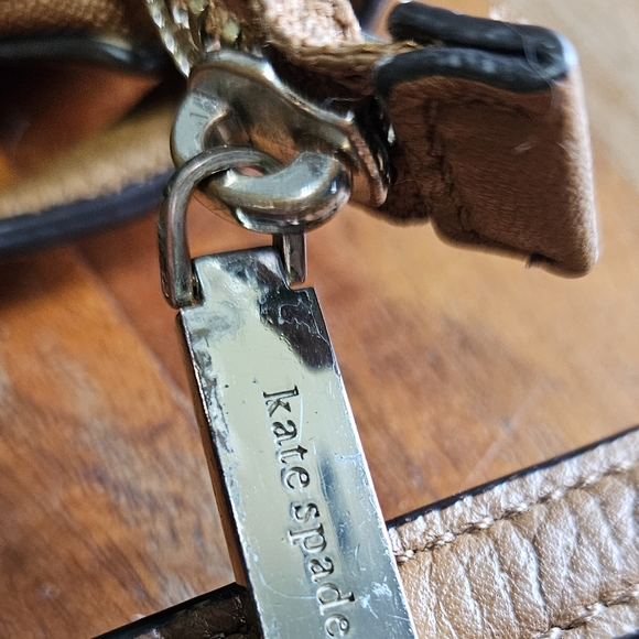 KATE SPADE NEW YORK Vintage Tan Leather Shoulder Bag - Picture 11 of 11